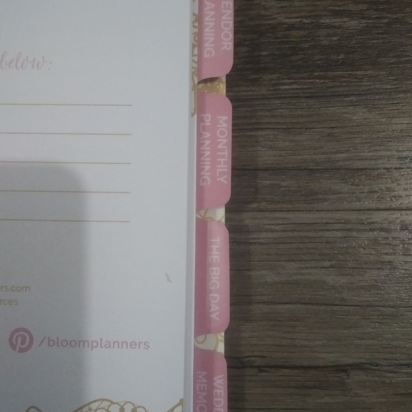 Wedding Planner Journal Organizer Keepsake Journal - Picture 5 of 10